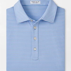 Peter Millar Chatham Performance Jersey Polo Cottage Blue Men’s XL New